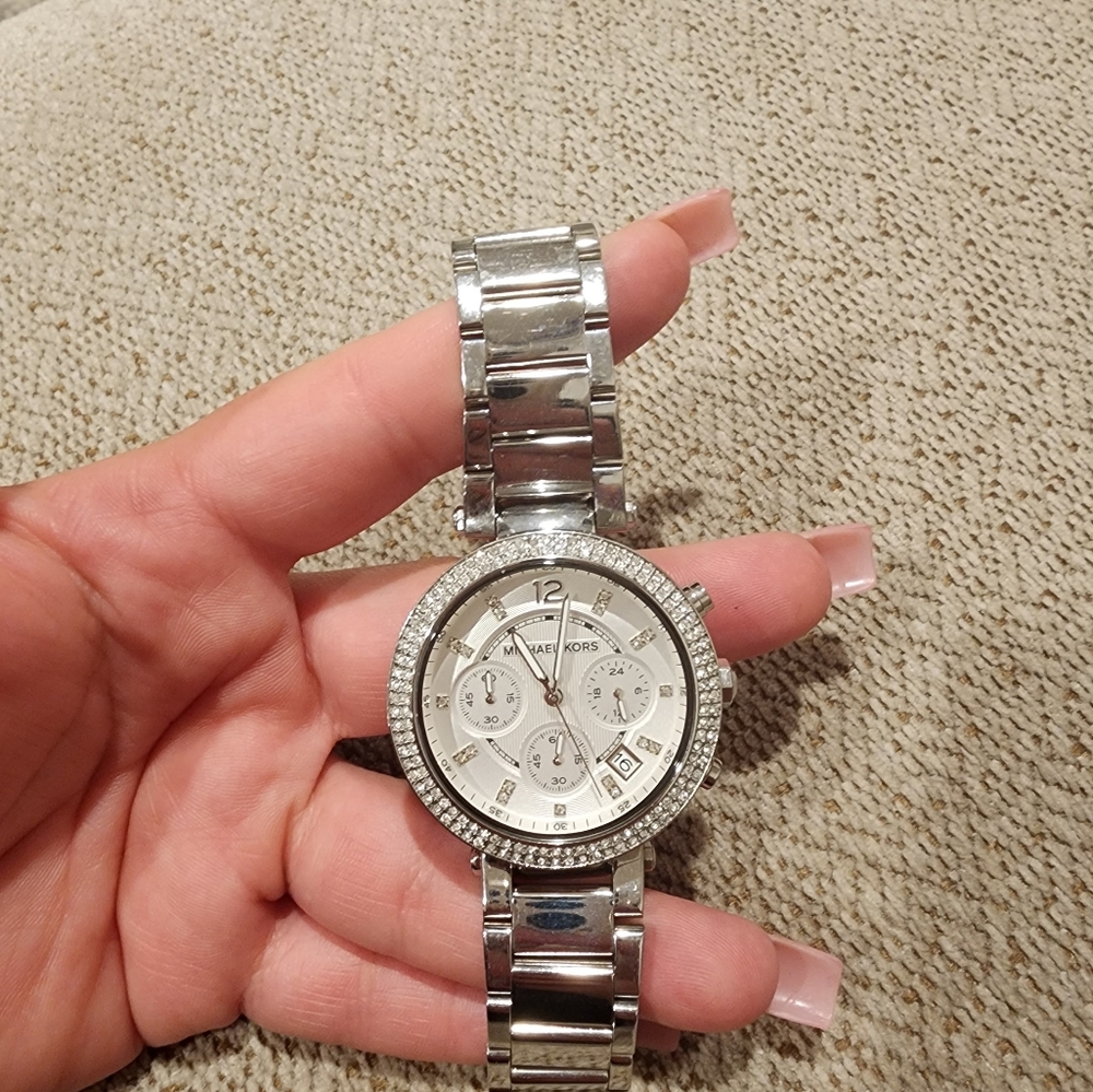 Michael Kors Watch Silver women's